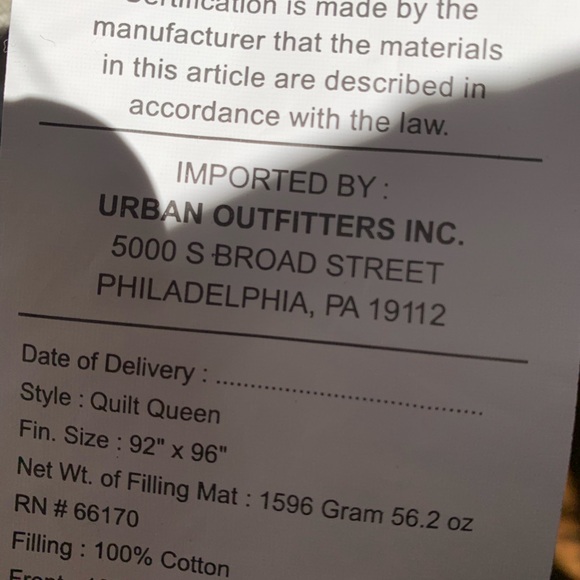 New Anthropologie Pommed Kimbra Quilt sz Queen - Picture 5 of 5